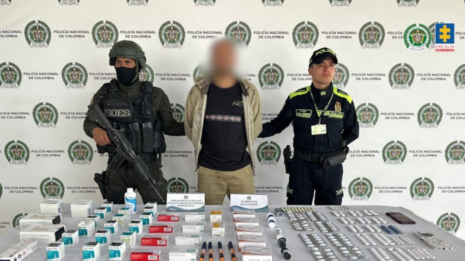 Judicializado hombre que vendía medicamentos que comercializaba medicamentos robados y vencidos en Soacha