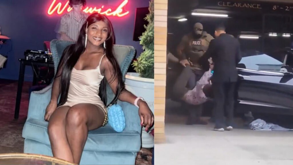 ¡Violento arresto en vivo! Tiktoker colombiana es detenida por ICE en Los Ángeles y se desmaya durante el operativo