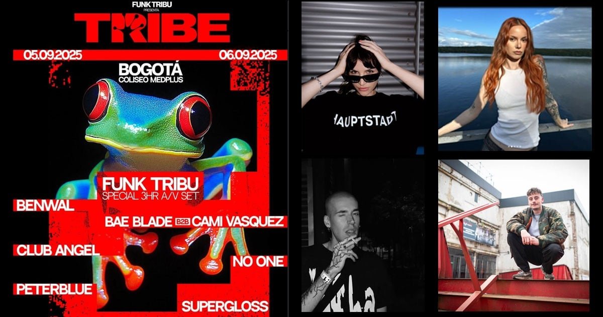 El line up que acompañará a Funk tribu en el lanzamiento de