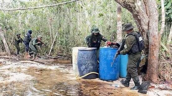 Destruyen el campamento de la segunda marquetalia