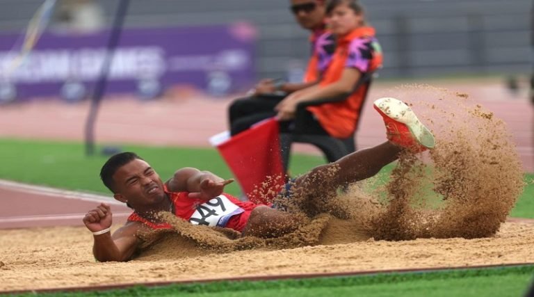 Carlos Córdoba deja huella en decathlón de los Panamericanos Junior Asunción