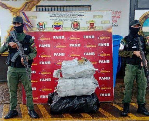 Incautan 104 Kg de marihuana en Apure