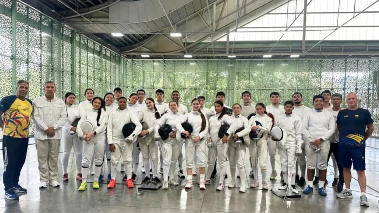 ¡En medallo! Primera medalla colombiana en el Campeonato Sudamericano de Esgrima