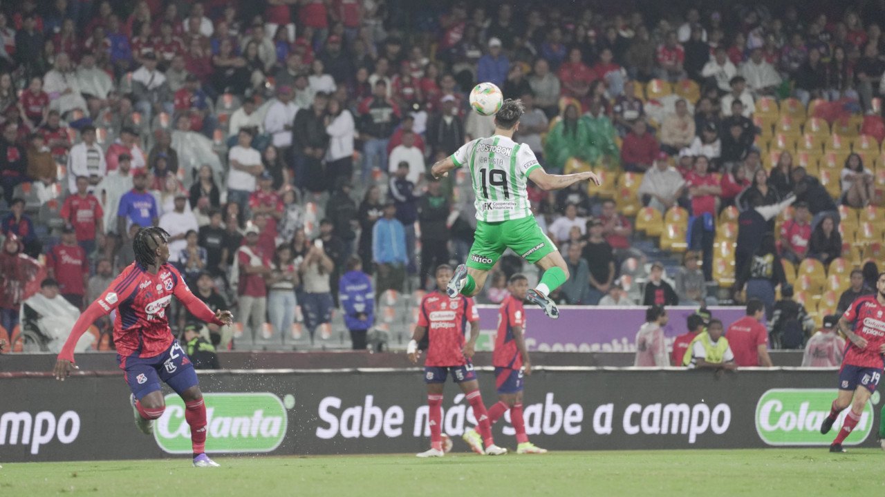 ¡Partidazo en el Atanasio! 3-3 terminó el clásico paisa