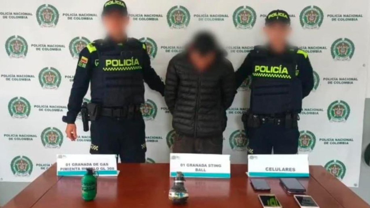 Cae en Bogotá alias