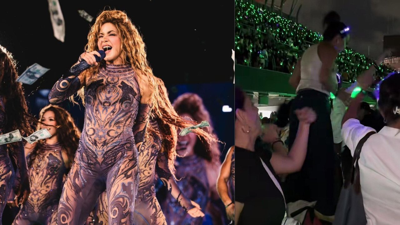 ¡La pillaron bailando! Mujer fingió discapacidad para obtener acceso preferencial en concierto de Shakira