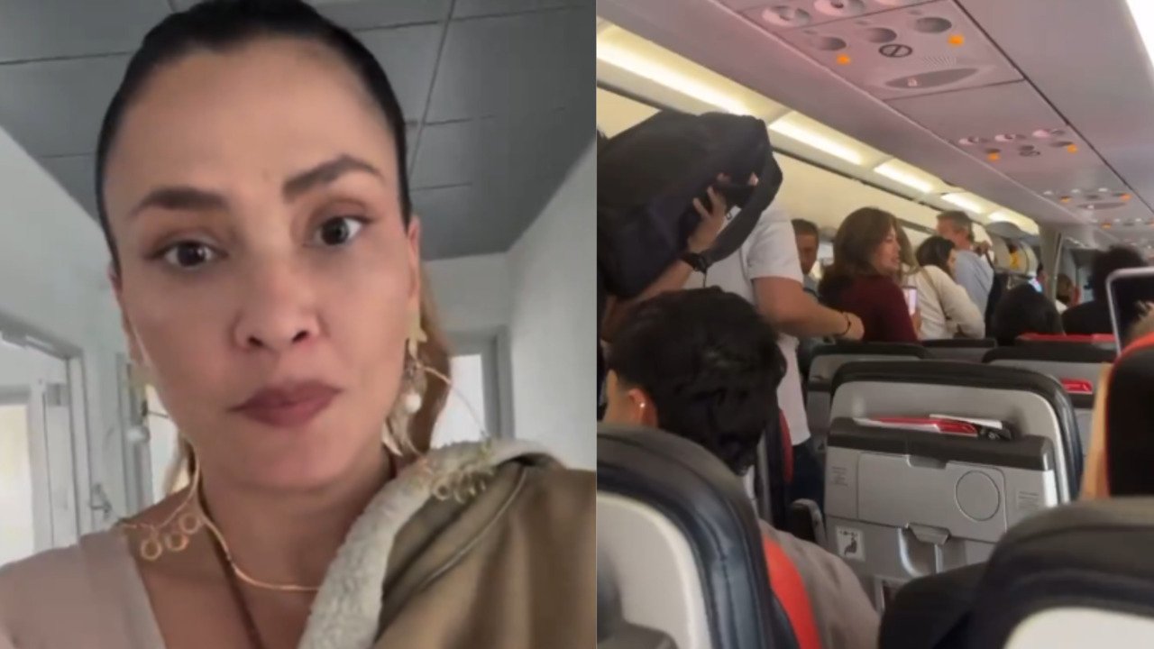 Un vuelo con destino a Bogotá fue evacuado tras las amenazas de un pasajero; Katherine Porto fue testigo del incidente: "Nos amenaza y estamos encerrados"