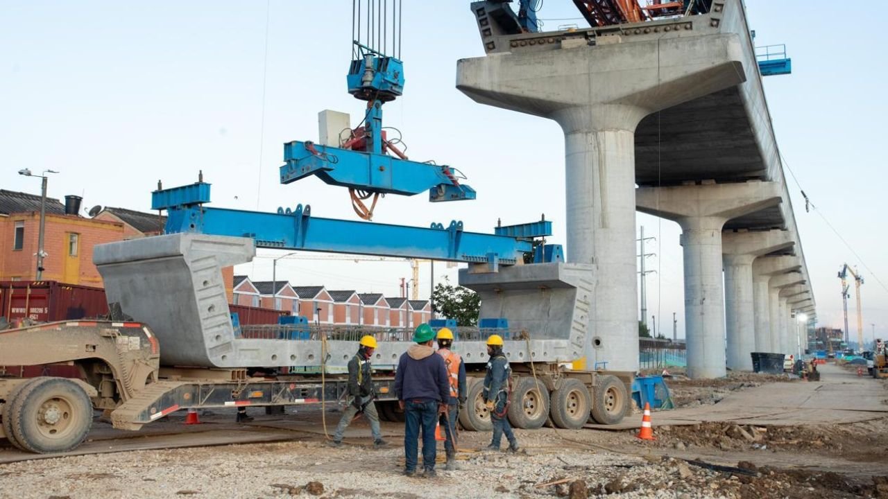 Asesinaron a un hombre en las obras del Metro de Bogotá