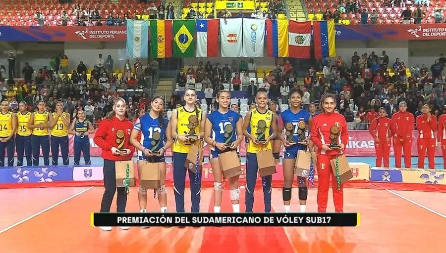 Oro para Venezuela: Selección femenina Sub 17 de voleibol ganó Campeonato Sudamericano