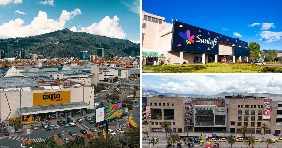 Estos son los centros comerciales de Bogotá que más dinero generaron, uno muy antiguo lidera el ranking