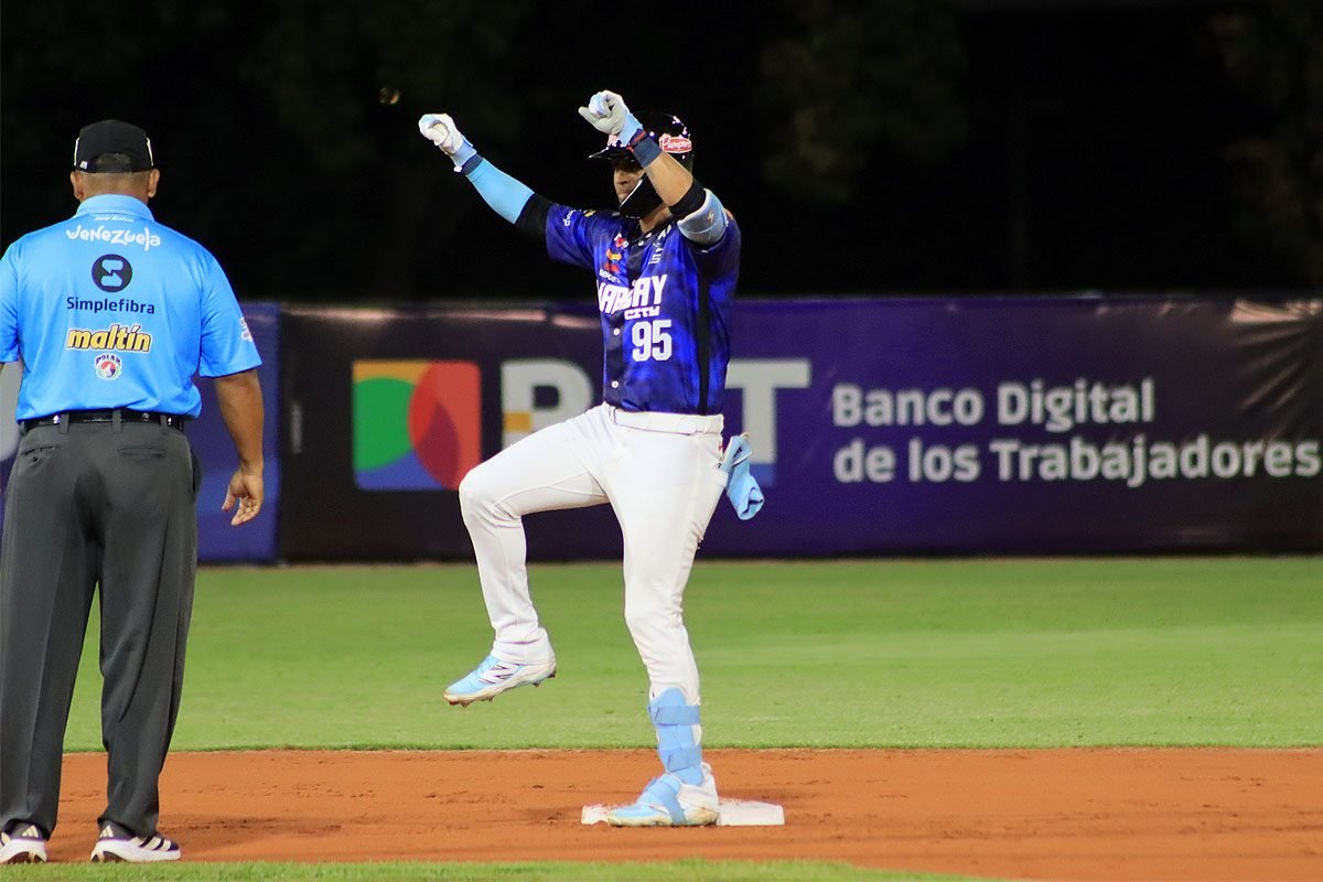 Guillen con los Tigres siguen imbatibles: sumaron su tercer triunfo ante Caribes de Anzoátegui