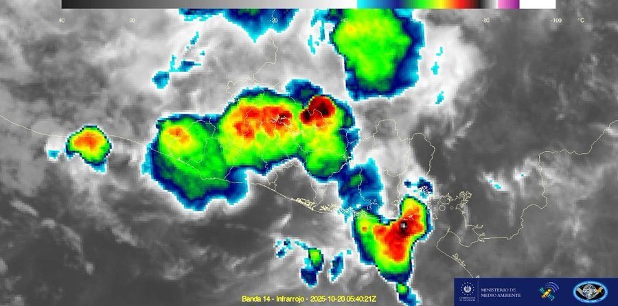 Intensas lluvias y ráfagas de vientos se registran en varios estados del país este #20Oct