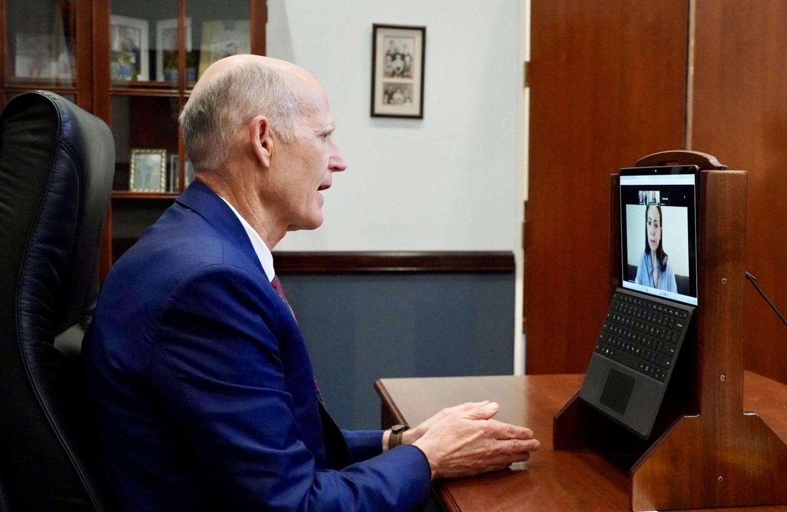 Rick Scott se sumó a las felicitaciones a María Corina Machado por el Nobel de la Paz