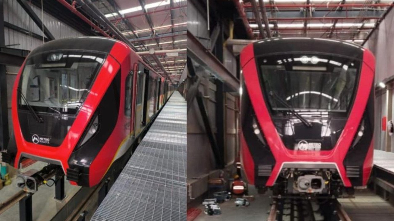 ¡Empieza la cuenta regresiva! El primer tren del Metro de Bogotá se alista para pruebas iniciales en octubre