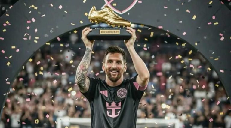 Lionel Messi anotó triplete y gana la bota de oro en la MLS