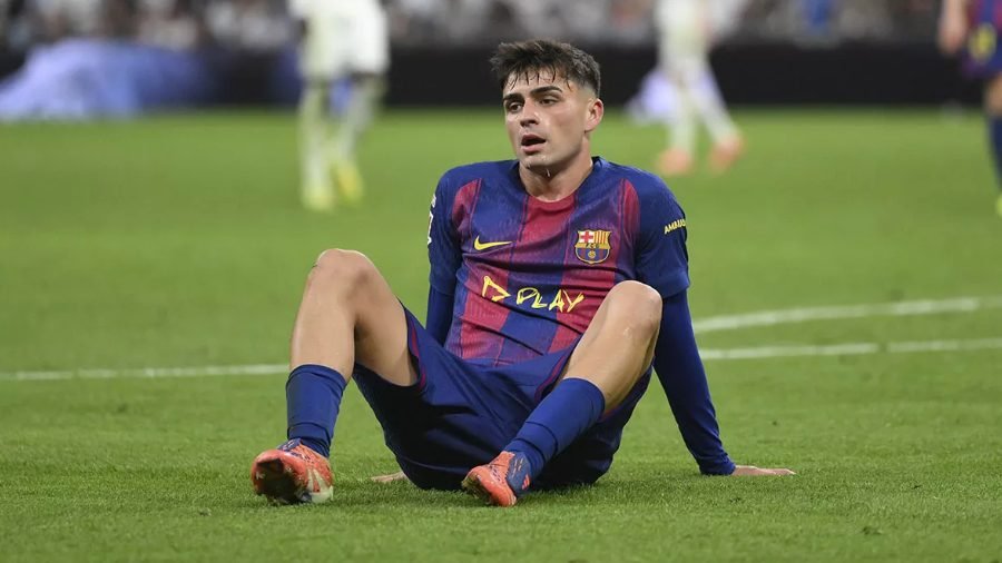 Lesión muscular deja fuera del terreno a Pedri