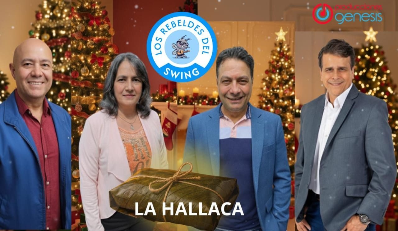 Los Rebeldes del Swing presentan “La Hallaca” y calientan la Navidad venezolana con picardía y mucho humor