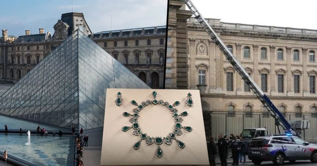 Así se robaron del Museo del Louvre en París el collar con 32 esmeraldas extraídas de las minas de Muzo en Boyacá