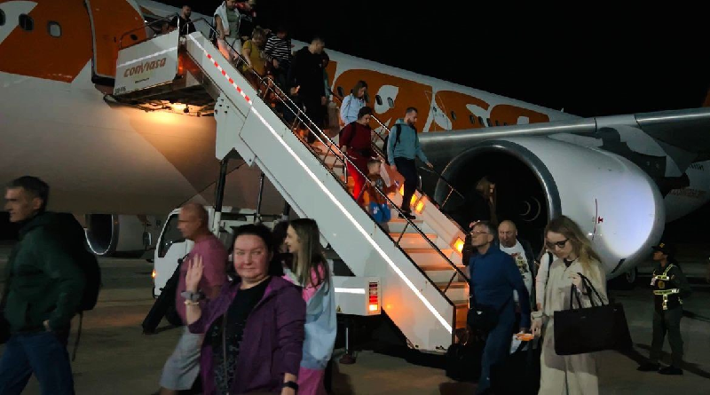 Más de 590 turistas rusos arribaron a Margarita